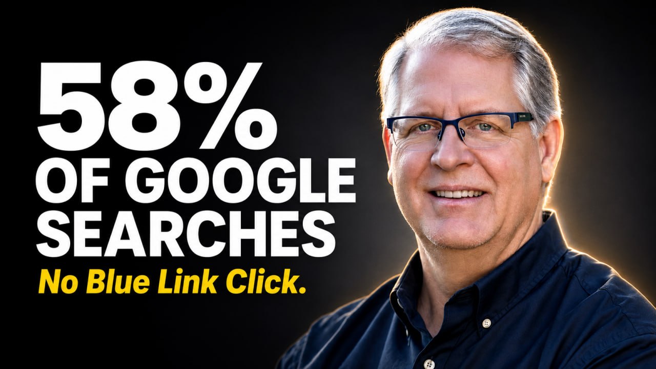 Featured image for Mark Toney's article about Google's zero-click search shift and AI visibility